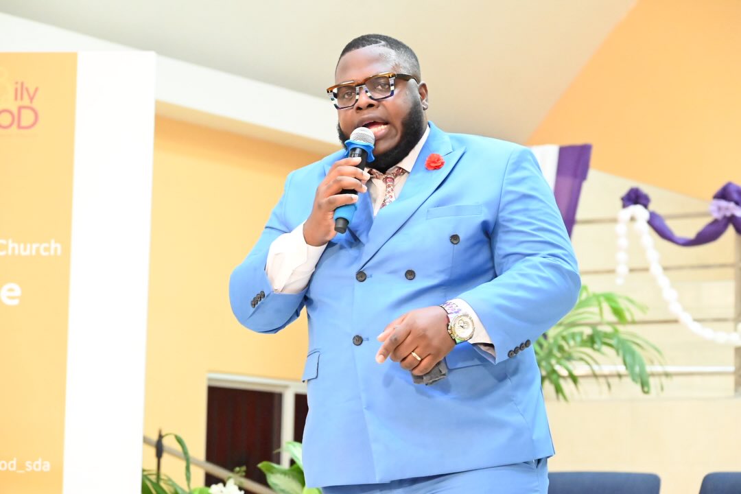 A pastor preaching on the Sabbath